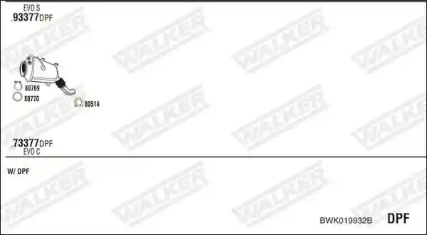 WALKER BWK019932B