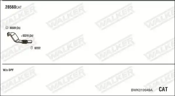 WALKER BWK019949A