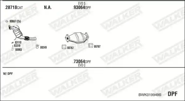 WALKER BWK019949B