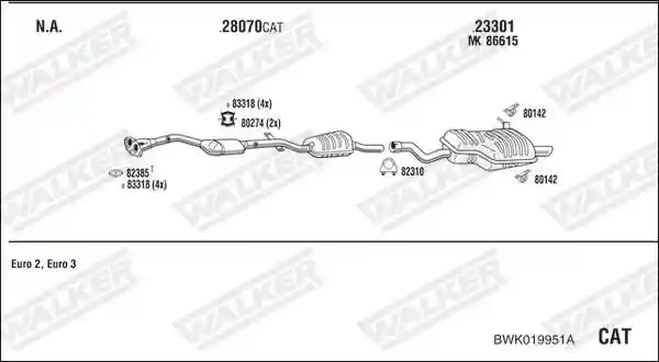 WALKER BWK019951A