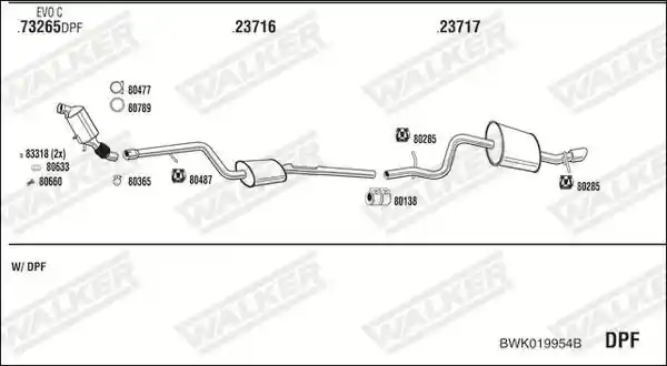 WALKER BWK019954B