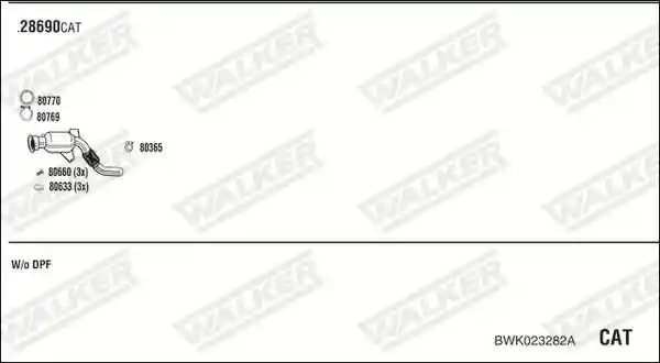 WALKER BWK023282A