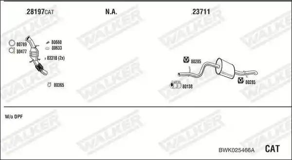 WALKER BWK025466A