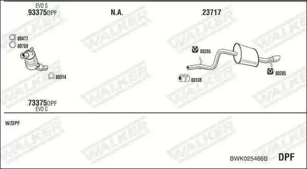 WALKER BWK025466B