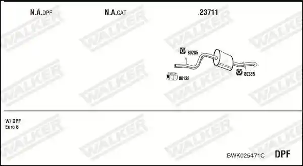 WALKER BWK025471C