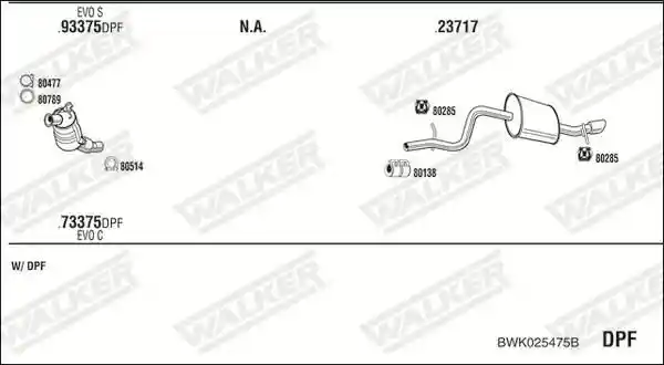 WALKER BWK025475B