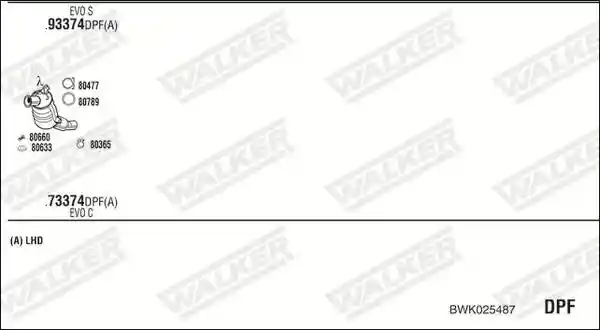 WALKER BWK025487