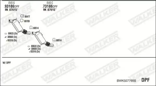WALKER BWK027765B