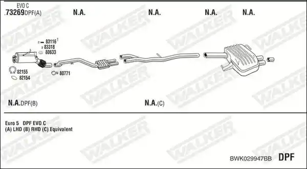 WALKER BWK029947BB