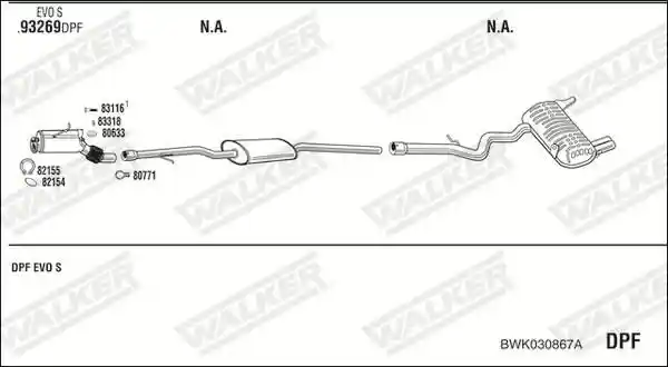 WALKER BWK030867A