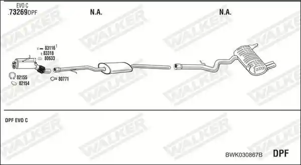 WALKER BWK030867B