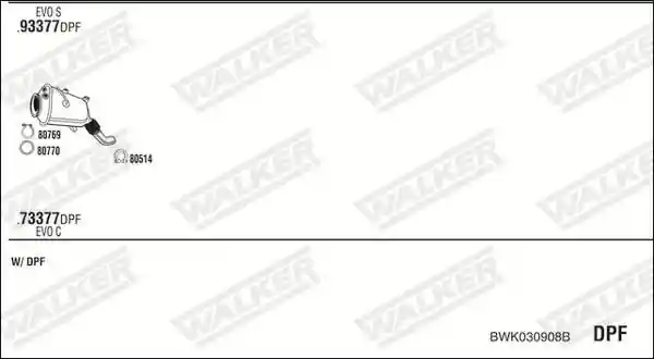 WALKER BWK030908B