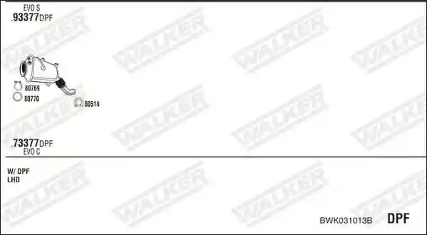WALKER BWK031013B
