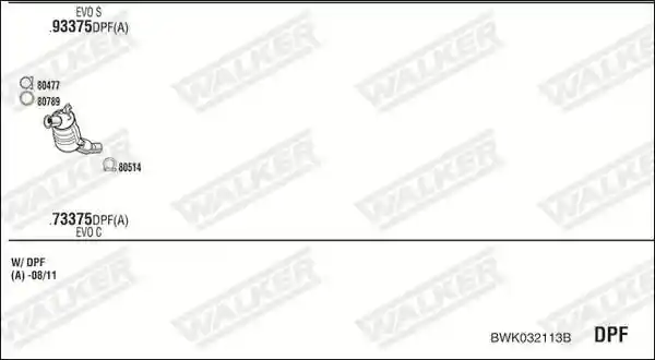 WALKER BWK032113B