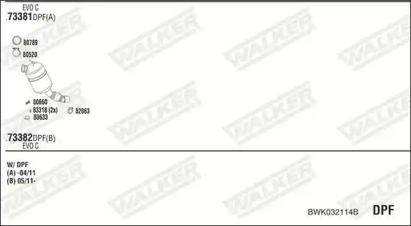 WALKER BWK032114B