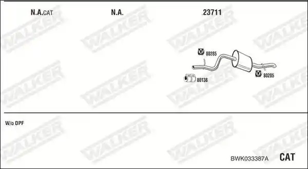 WALKER BWK033387A