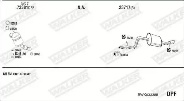 WALKER BWK033388