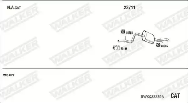 WALKER BWK033389A