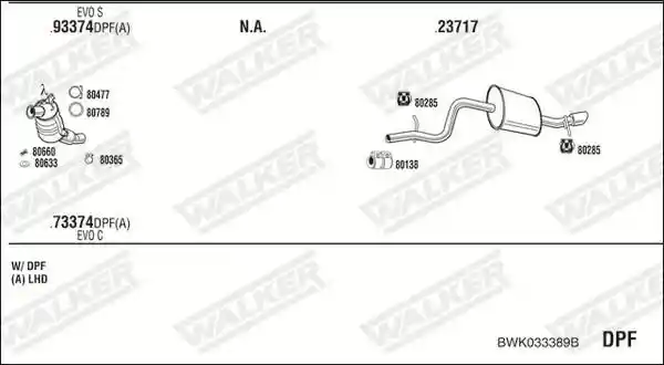 WALKER BWK033389B