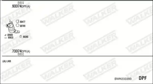 WALKER BWK033393
