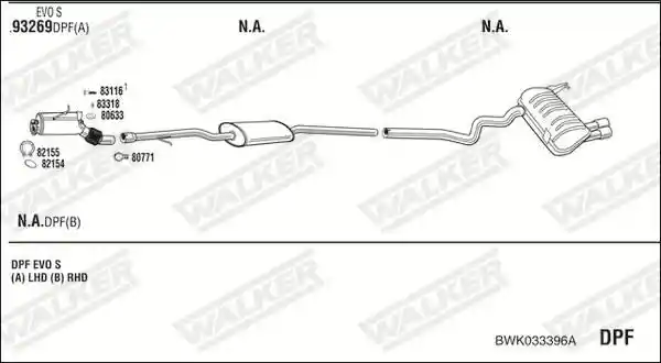 WALKER BWK033396A