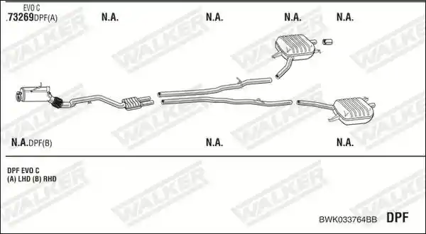 WALKER BWK033764BB