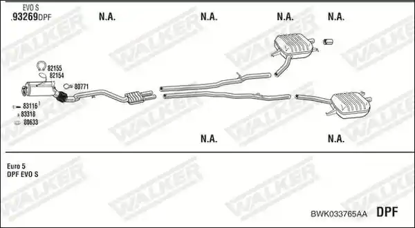 WALKER BWK033765AA
