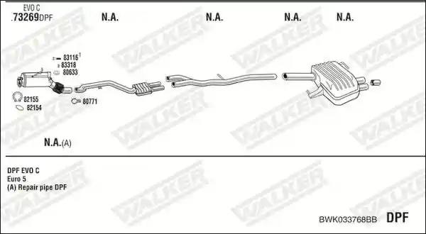 WALKER BWK033768BB