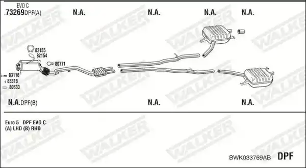 WALKER BWK033769AB
