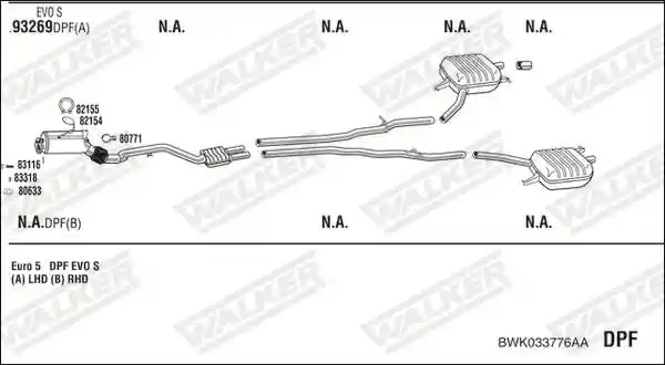 WALKER BWK033776AA