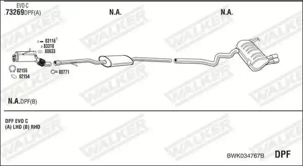 WALKER BWK034767B