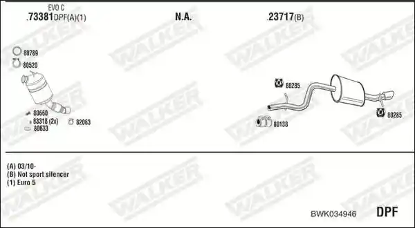WALKER BWK034946