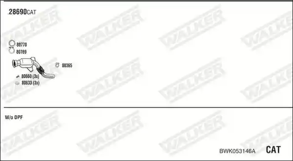 WALKER BWK053146A