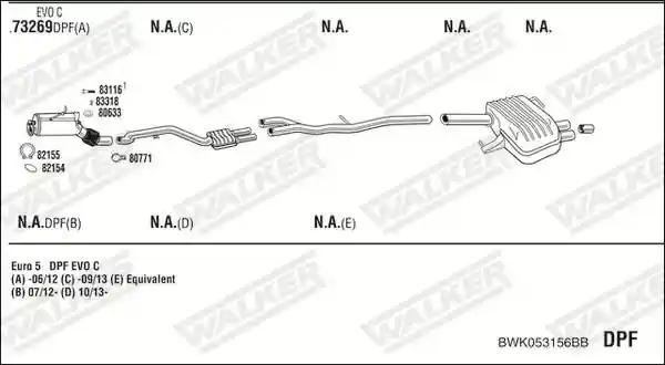 WALKER BWK053156BB