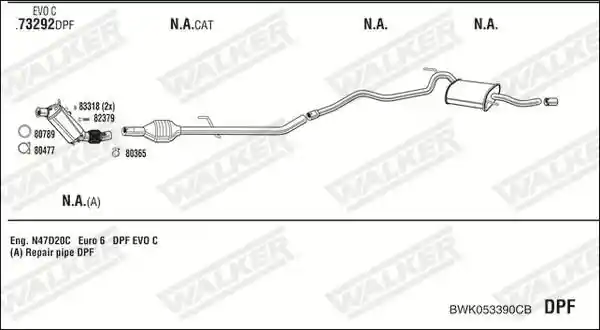 WALKER BWK053390CB