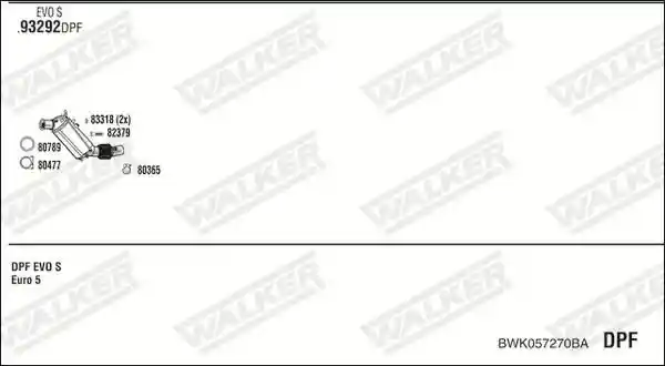 WALKER BWK057270BA