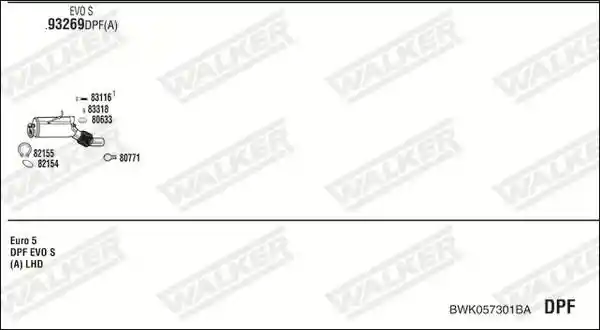 WALKER BWK057301BA