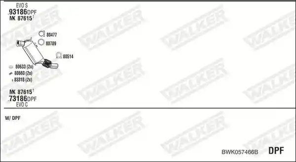 WALKER BWK057466B