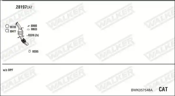 WALKER BWK057548A