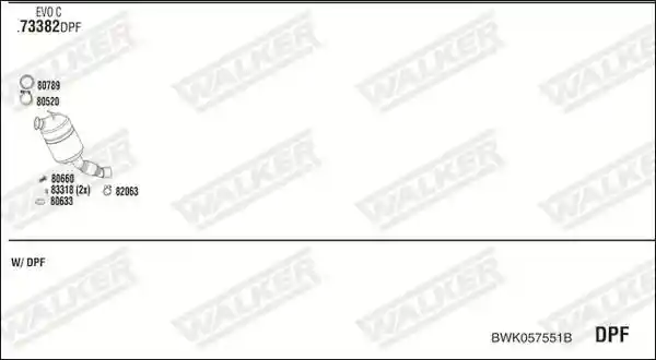 WALKER BWK057551B