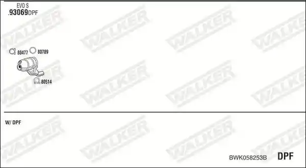 WALKER BWK058253B