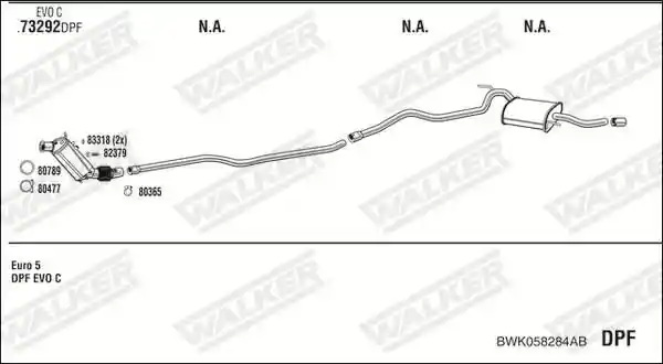 WALKER BWK058284AB