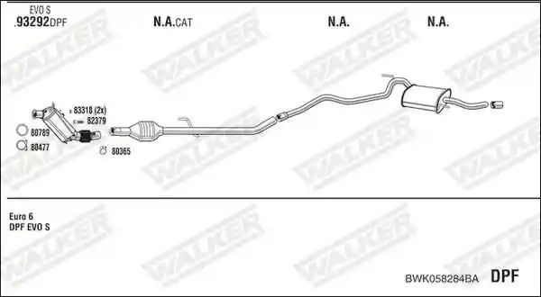 WALKER BWK058284BA