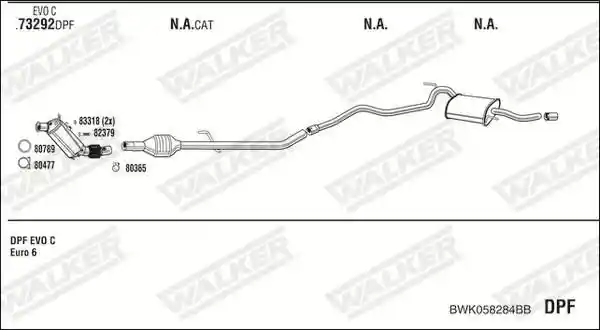 WALKER BWK058284BB