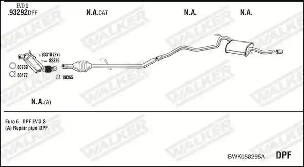 WALKER BWK058295A