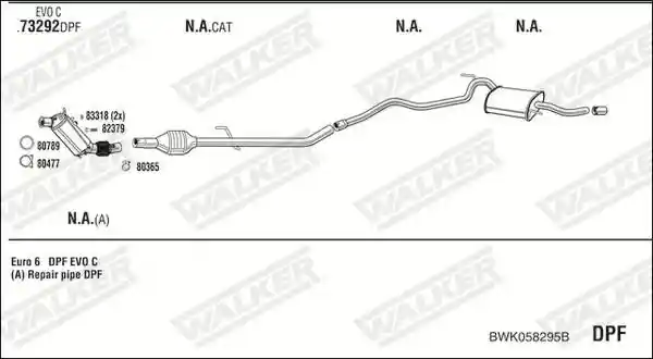 WALKER BWK058295B