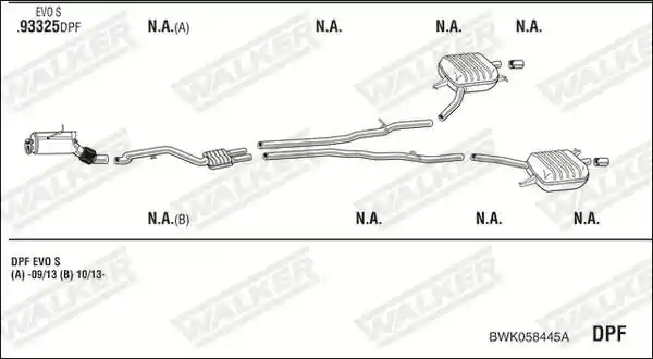 WALKER BWK058445A