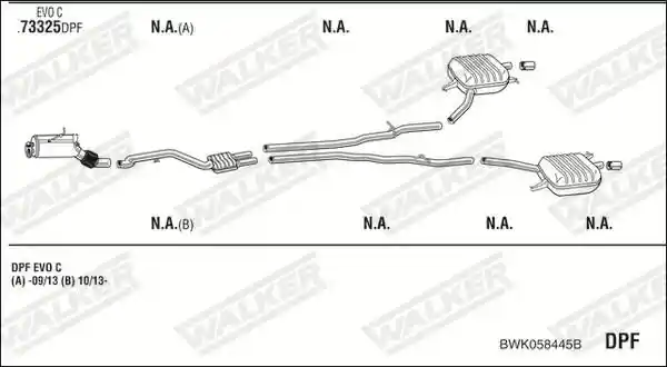 WALKER BWK058445B