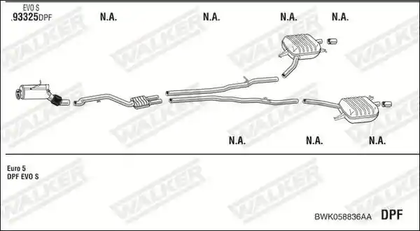 WALKER BWK058836AA