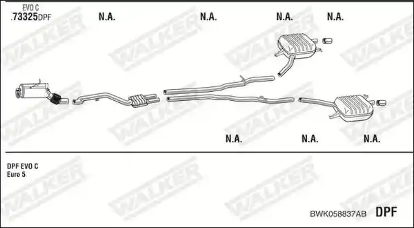 WALKER BWK058837AB